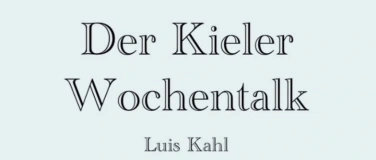 Event-Image for 'Der Kieler Wochentalk-Live'