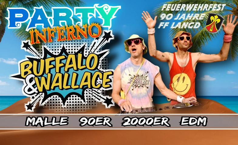 Party Inferno mit BUFFALO &amp; WALLACE Billets