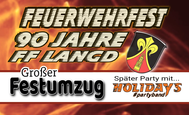 Festumzug mit Partyband Holidays im Festzelt Billets