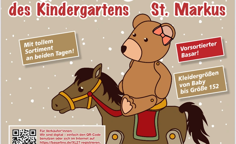 Event-Image for 'Kinderkleider- und Spielzeugbasar des Kiga St. Markus'