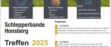 Event-Image for 'Traktor Treffen der Schlepperbande Honsberg'