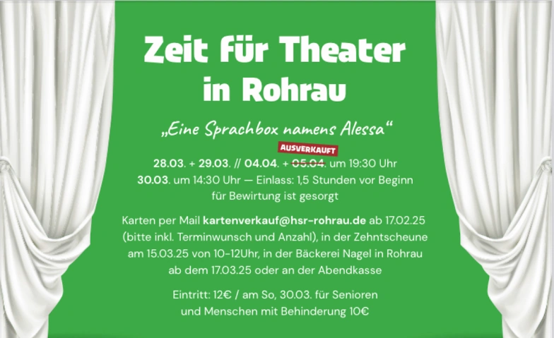 Event-Image for 'Zeit für Theater in Rohrau'