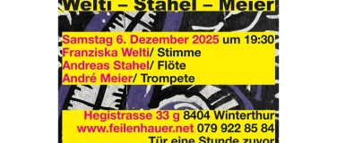Event-Image for 'Improtrio Welti-Stahel-Meier'