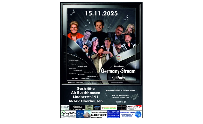 Event-Image for 'Germany-Stream-Kult-Party'