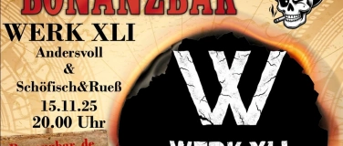 Event-Image for 'Werk XLI Jubiläumskonzert mit Andersvoll & Schöfisch Rueß'
