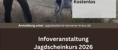 Event-Image for 'Einladung zum Informationsabend – Der Weg zum Jagdschein'