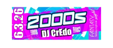 Event-Image for 'Best of 2000 mit DJ CrEdo am 6.3.2026'