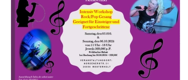 Event-Image for 'Intensiv Gesangs-Workshop Rock/Pop'