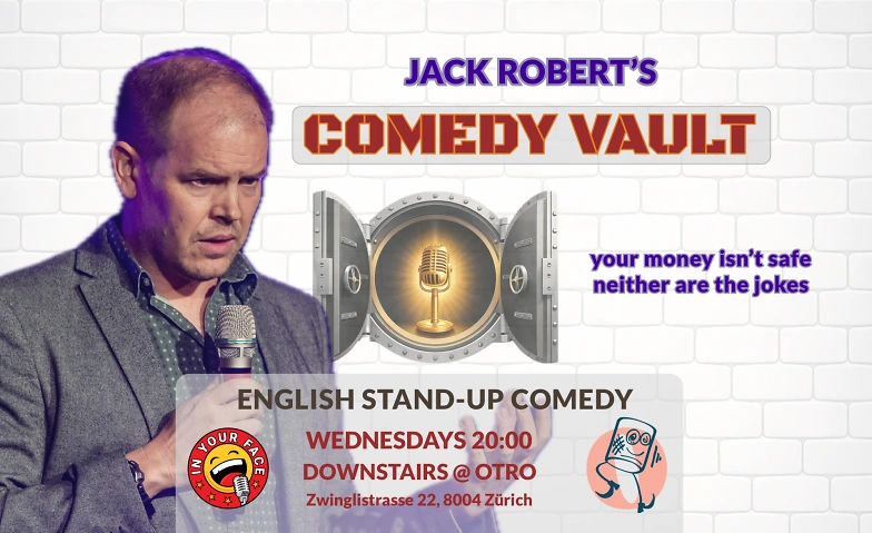 Jack Robert's Comedy Vault - downstairs @ Otro Tickets