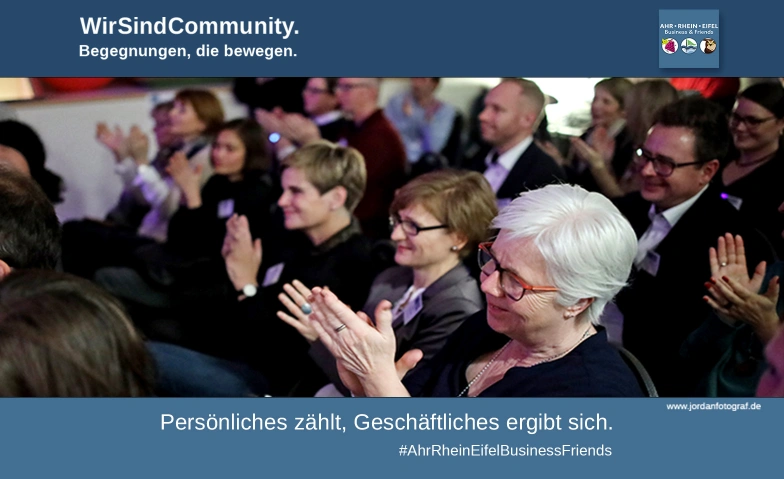 Jahresauftakt: WirSindCommunity. Begegnungen, die bewegen. alvitha Eventlocation, Peter-Jansen-Stra&szlig;e 16, 53474 Bad Neuenahr-Ahrweiler Tickets