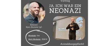 Event-Image for 'Ja, ich war ein Neonazi'