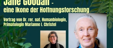 Event-Image for 'Jane Goodall &ndash; eine Ikone der Hoffnungsforschung'
