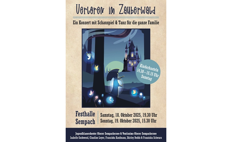 Verloren im Zauberwald, Jahreskonzerte 2025 Tickets