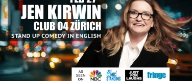 Event-Image for 'Stand-up Comedy: Jen Kirwin in Zurich!'