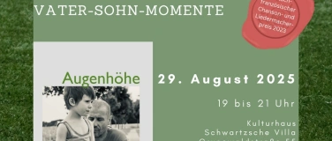 Event-Image for 'Stephan Krawczyk: Vater-Sohn-Momente'
