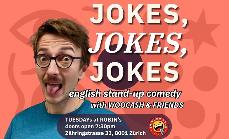 Jokes, Jokes, Jokes - English Stand-up comedy show Tickets
