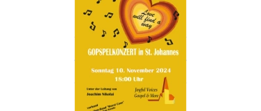 Event-Image for 'Gospel-Chorkonzert Joyful Voices in St. Johannes Gilching'