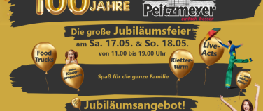 Event-Image for 'Wir feiern 100 Jahre Auto Peitzmeyer mit Euch!'
