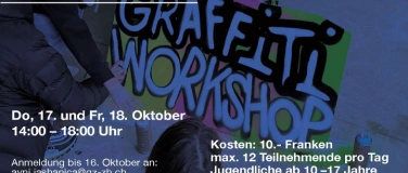 Event-Image for 'Herbstferien Graffiti Workshop'