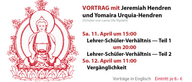 Event-Image for 'Vortr&auml;ge mit Jeremiah und Yomaira Hendren'