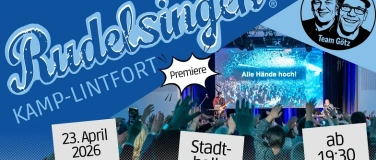 Event-Image for 'Das 1. RUDELSINGEN in Kamp-Lintfort'