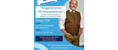 Event-Image for 'Kabarett " Klagelied einer Wirtshaussemmel"'