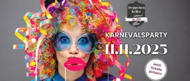 Event-Image for 'Karnevalsparty 11.11. im Treppchen Keller am Dom'