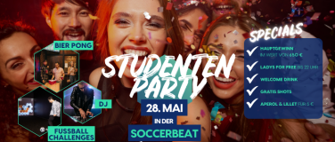 Event-Image for 'SOCCERBEAT Studentenparty Mai'