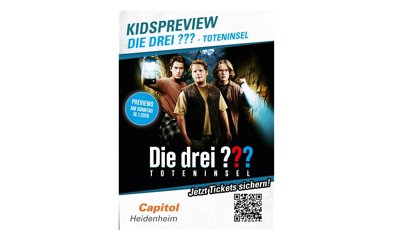 Event-Image for 'Die 3 Fragezeichen ??? Kids Preview'