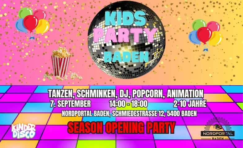 Kids Party Baden Billets