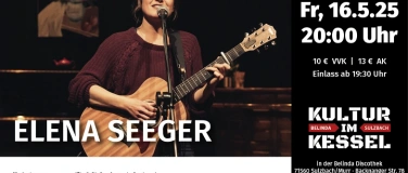 Event-Image for 'Kultur im Kessel: Elena Seeger'