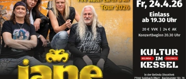 Event-Image for '(Werner Nadolnys)  JANE &ndash; 50 Jahre  Fire Water Earth & Air T'