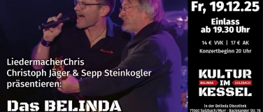 Event-Image for 'Belinda X-Mas-Special: LIEDERMACHERCHRIS'