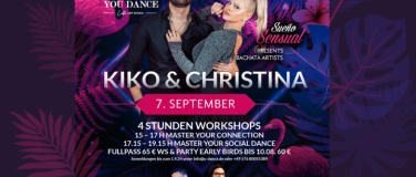 Event-Image for 'Bachata Party Sueno Sensual mit Kiko & Christina'