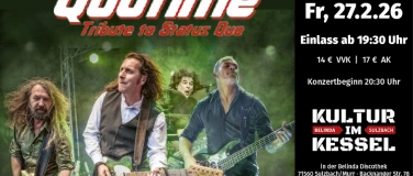 Event-Image for 'Kultur im Kessel &ndash; Quotime &ndash; Status Quo Tribute Band'