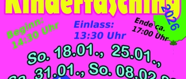 Event-Image for 'Kinderfasching N&uuml;ernberg, Samstag, 31.01.2026'