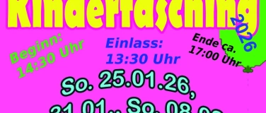Event-Image for 'Kinderfasching N&uuml;ernberg, Sonntag, 25.01.2026'