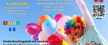 Event-Image for '1. Kinderfaschingsball 2026'