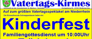 Event-Image for 'Kinderfest und Vatertags-Kirmes Schneppenbaum'