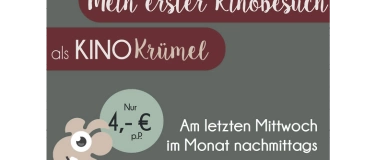 Event-Image for 'Kinokrümel - Mein erster Kinobesuch'