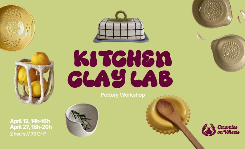 Kitchen Clay Lab - Pottery Workshop Tickets