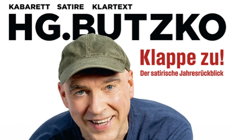 Event-Image for 'KLAPPE ZU! - der satirische Jahresrückblick von HG.Butzko'