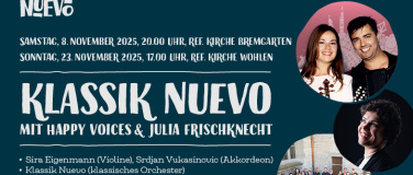 Event-Image for 'Klassik Nuevo mit Happy Voices & Julia Frischknecht'