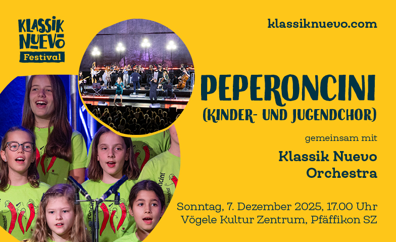 Peperoncini mit Klassik Nuevo Orchestra Billets