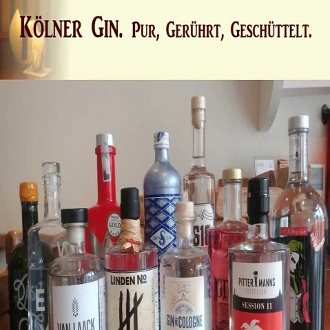Kölner Gin: Gin-Tasting & Gin-Cocktailkurs CocktailContor, Apostelnstraße 22, 50667 Köln Tickets