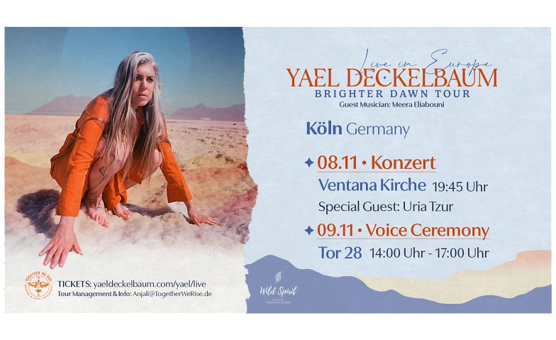 Yael Deckelbaum - Voice Ceremony Billets