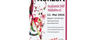 Event-Image for 'Konzert:  Musikverein 1987 Waldsolms e.V.'