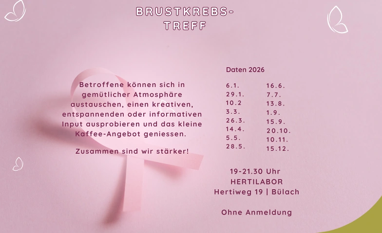 Treffen f&uuml;r Frauen mit Brustkrebs Tickets