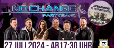 Event-Image for 'Open Air der Wölfe - NO CHANGE Partyband'