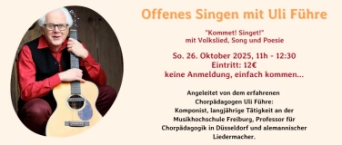 Event-Image for 'Neujahrs-Singen mit Uli F&uuml;hre'